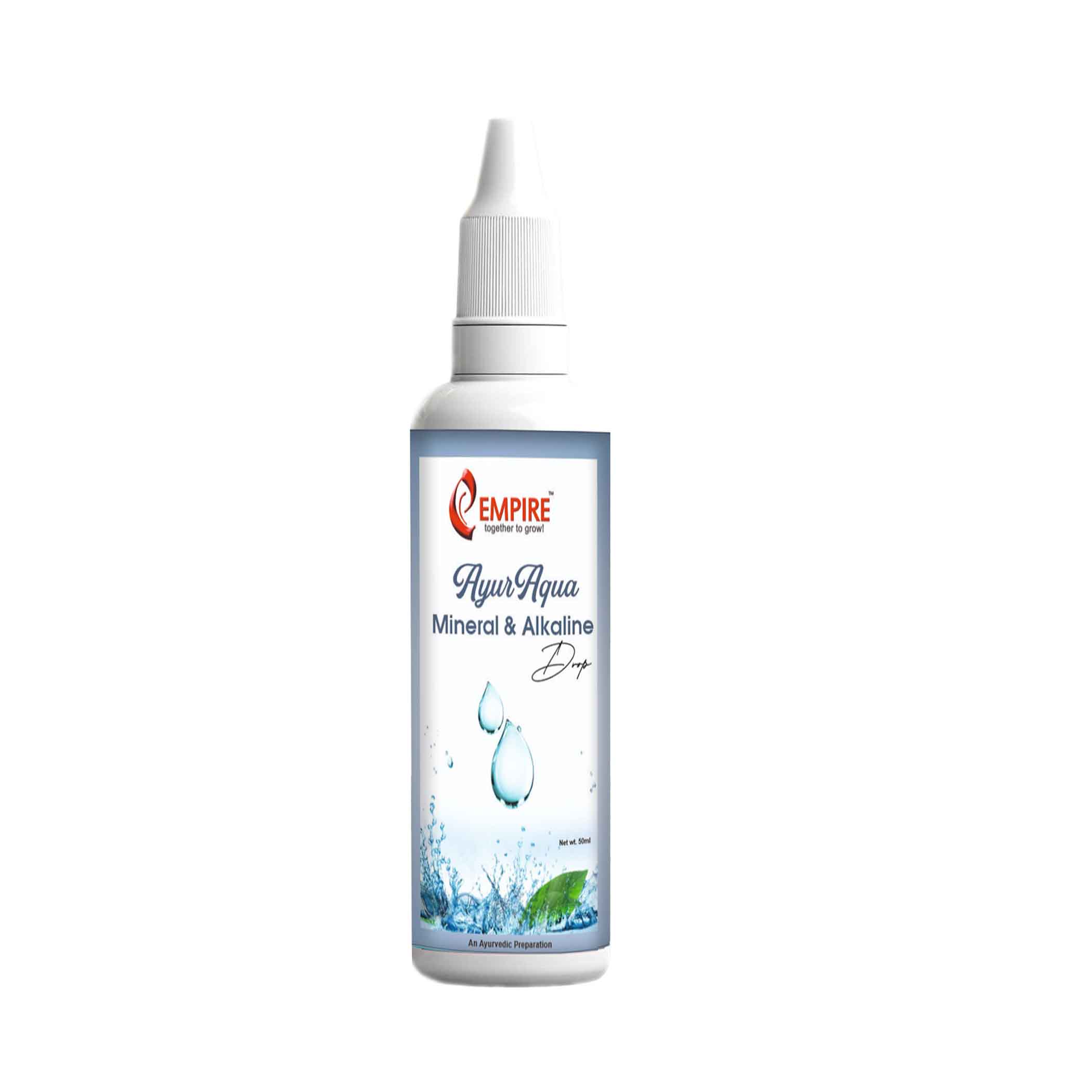 AYUR AQUA MINERAL & ALKALINE DROP - 50ML